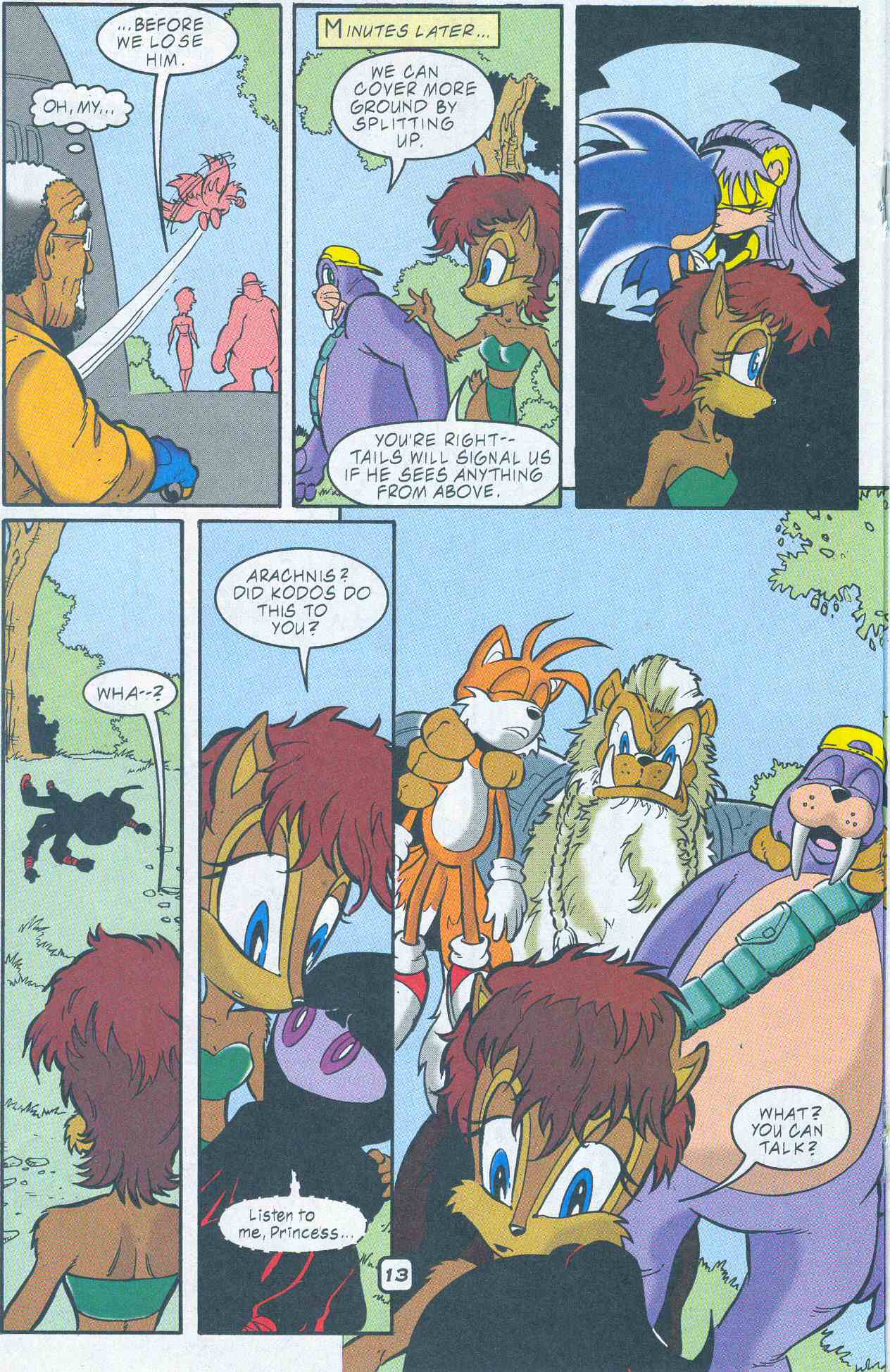 Sonic - Archie Adventure Series August 2001 Page 13